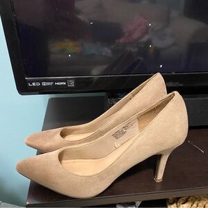 Elegant Tan High Heels